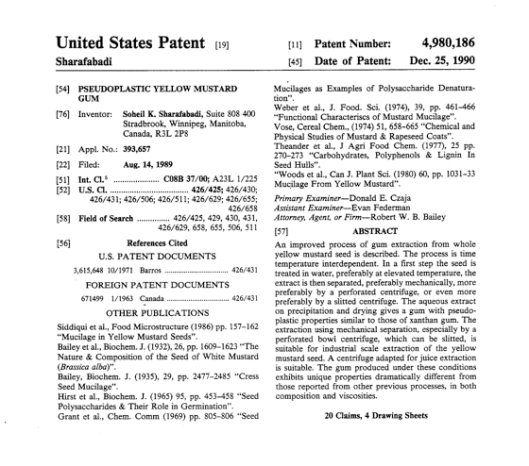 Seed patent